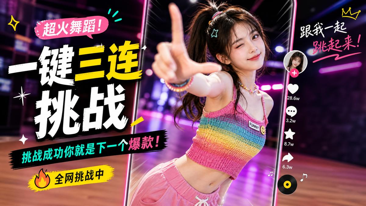 套路直播短视频